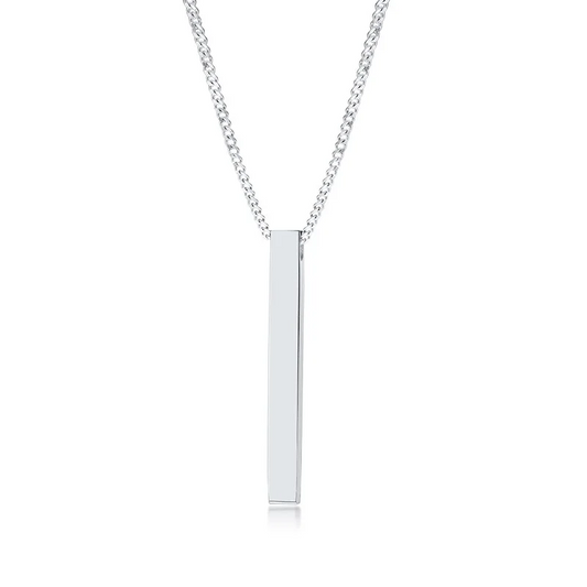Cuban Chain Bar Pendant