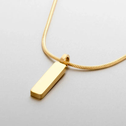 Minimalist Bar Pendant