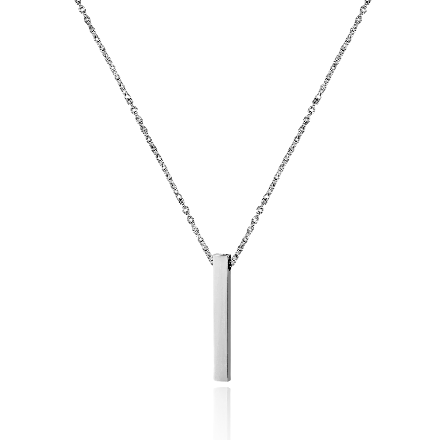 O Chain Bar Pendant