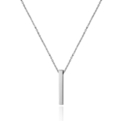 O Chain Bar Pendant