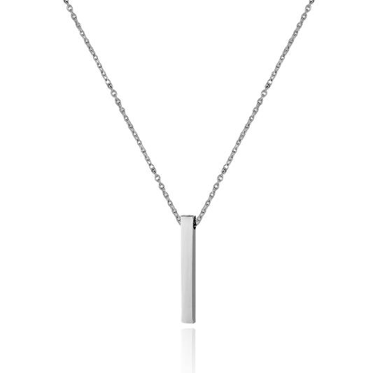 O Chain Bar Pendant