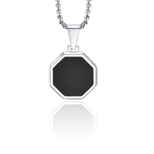 Octagon Onyx Pendant