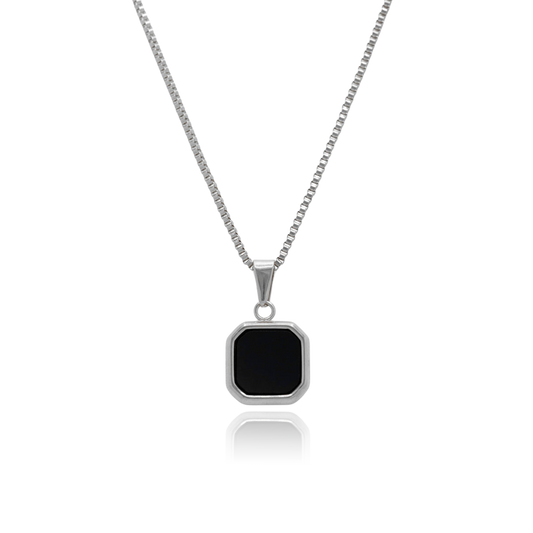 Square Onyx Pendant